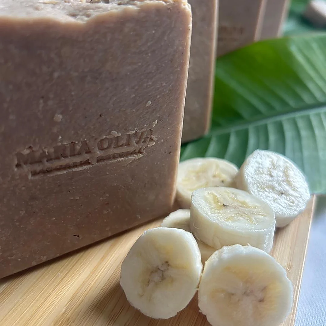 Sabonete Banana, Maria Oliva Saboaria Natural