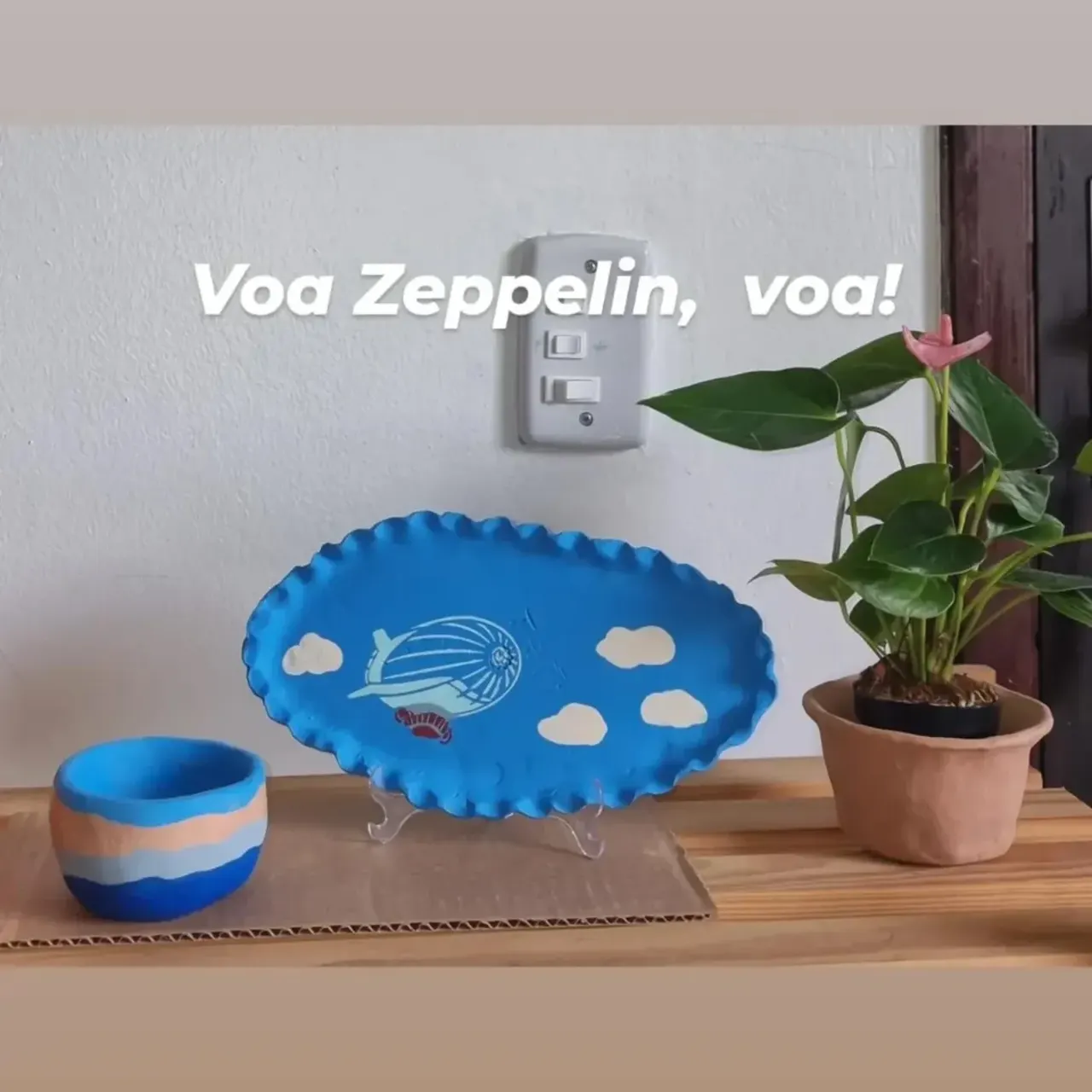Vivianne, Vasos Alquímicos, cerâmica pintada à mão
