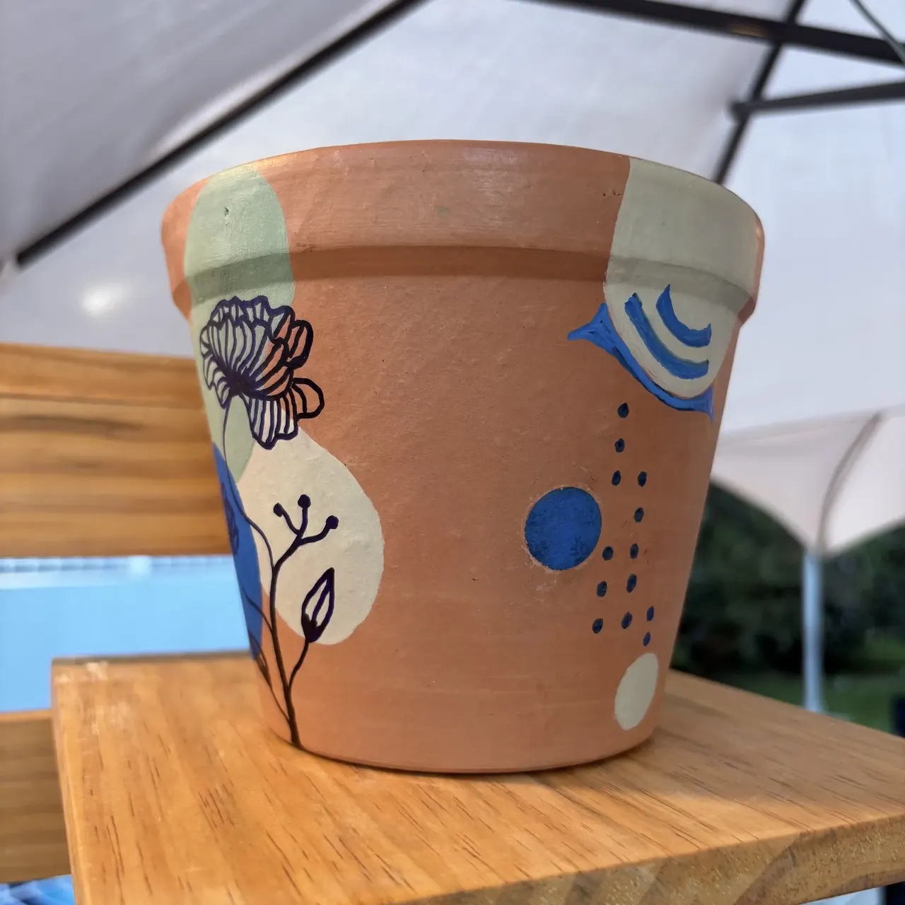 Vivianne, Vasos Alquímicos, cerâmica pintada à mão