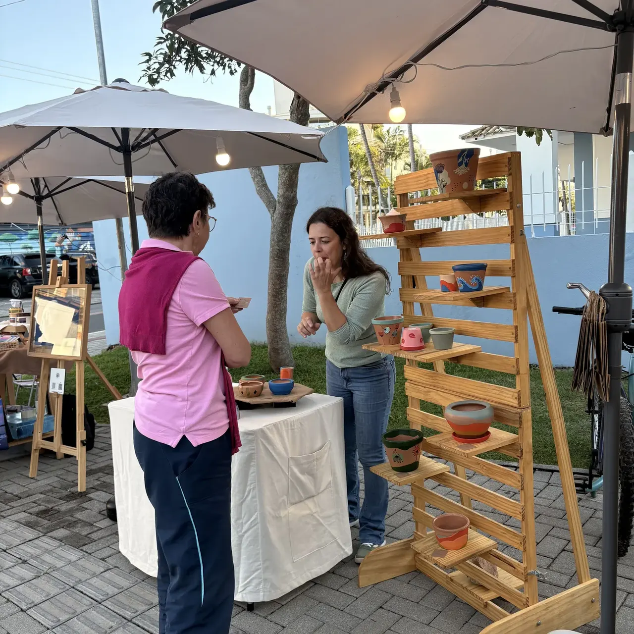 Momentos da Feira Criativa Jurerê